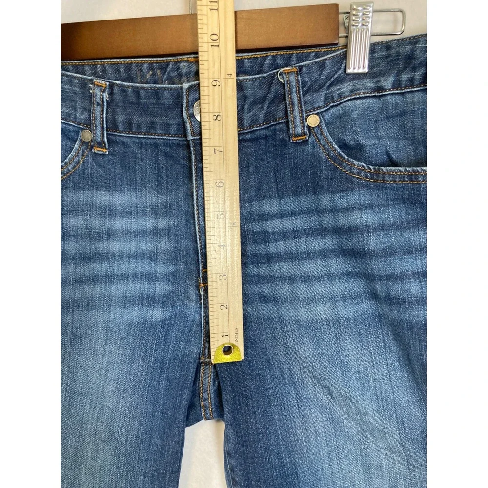 Classic Calvin Klein Jeans Womens 31/12 Blue Ultimate Skinny‎ Mid Rise Denim